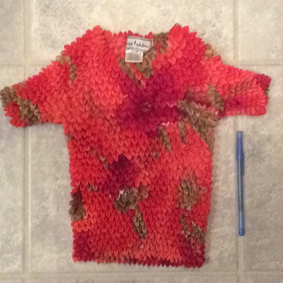 Orange Lucia Lukken Shirt - Picture 5 of 7